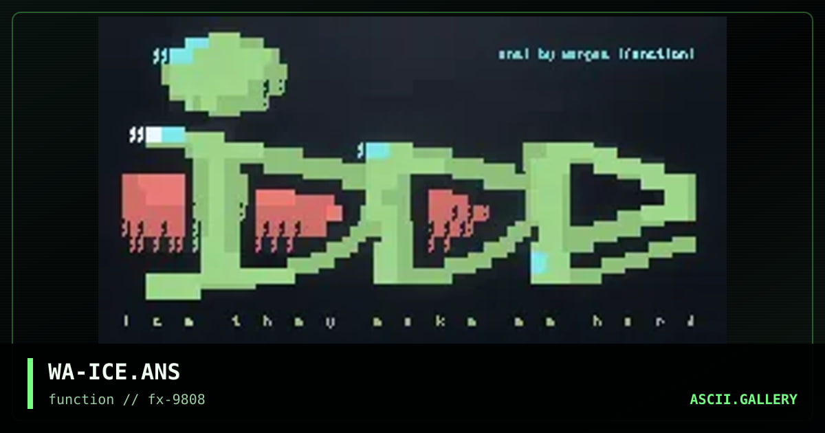 ice promo, by warpus, 1998