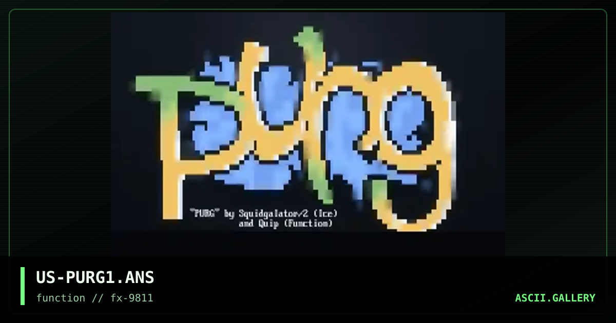 Purg, by squidgalator2, quip, 1998