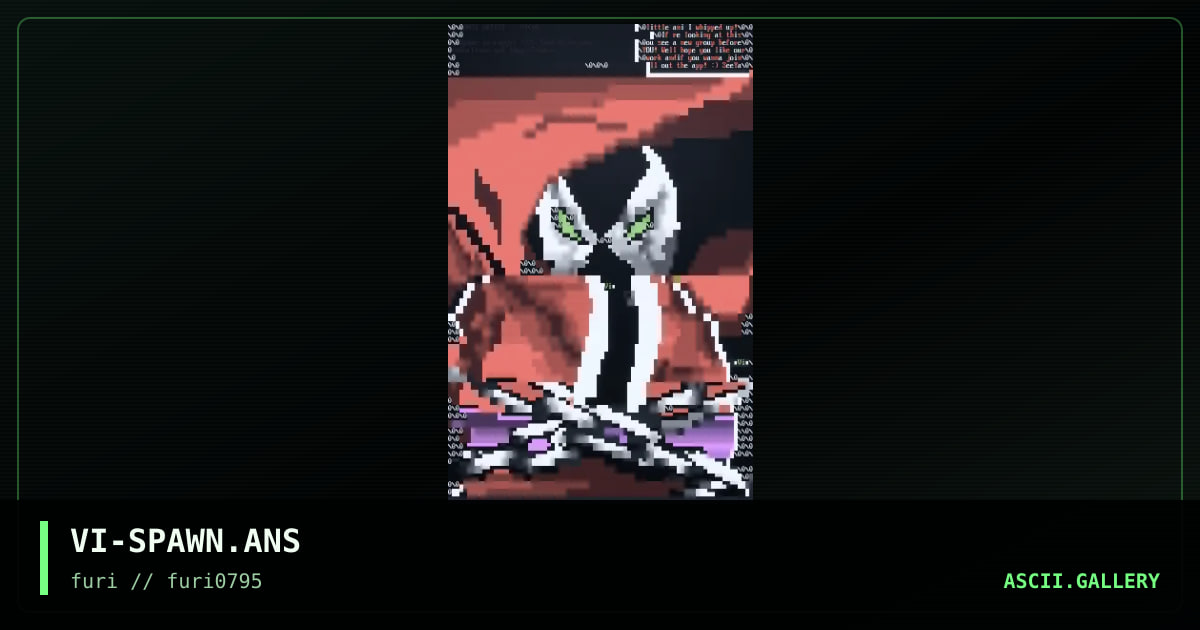 VI-SPAWN.ANS, by vicar, 1995