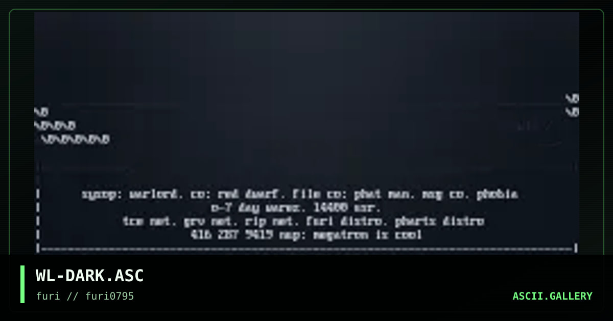 Dark Realm, by warlord, 1995