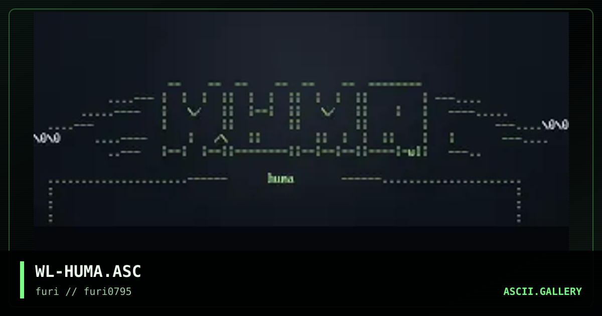 Huma, by warlord, 1995