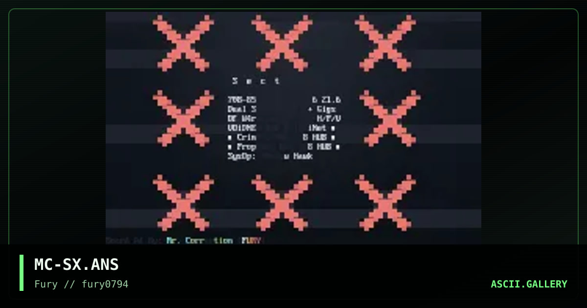 Sector-X, by mr corruption, 1994