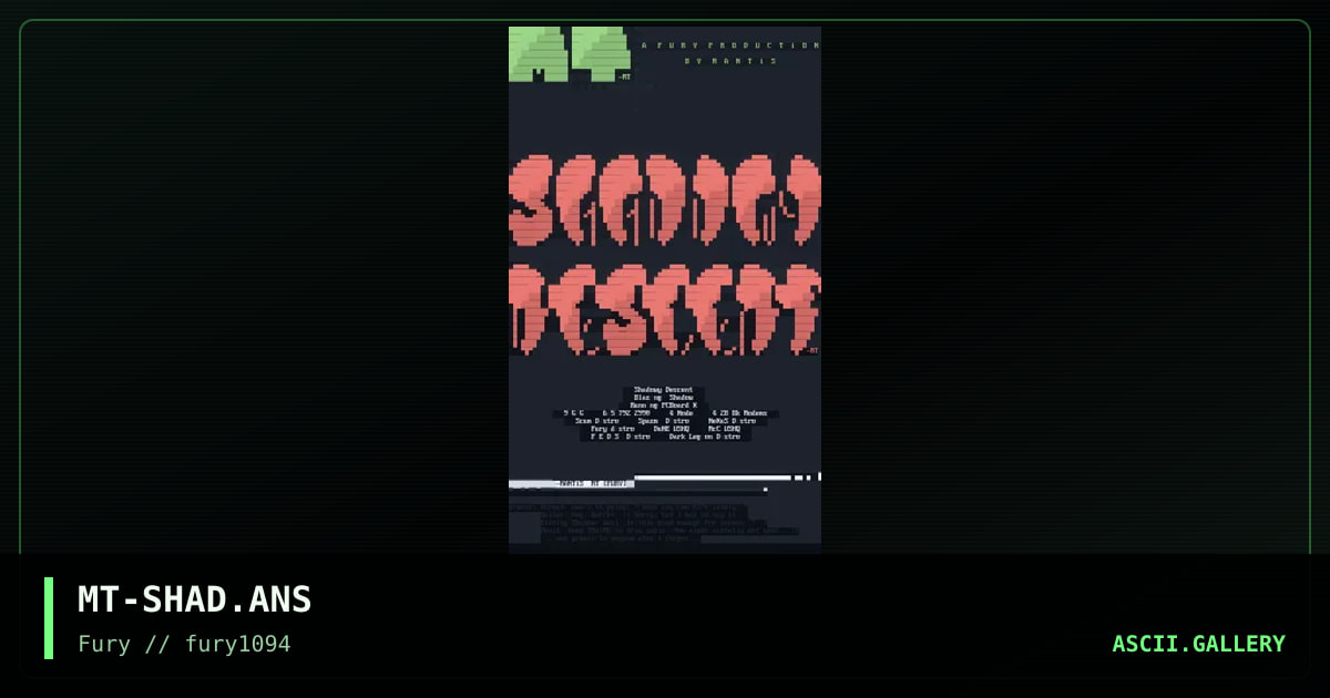 MT-SHAD.ANS, by mantis, 1994