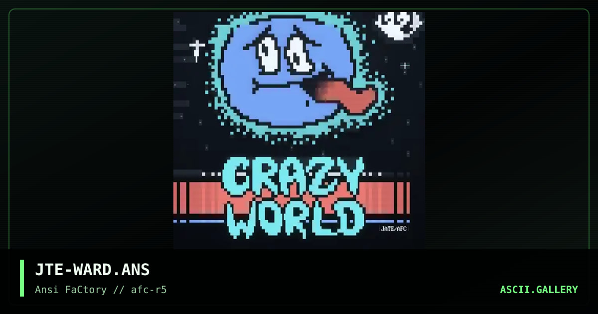 JTE-WARD.ANS, by jate, 1993
