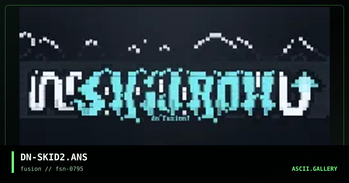 Skidrow, by dark night, 1995