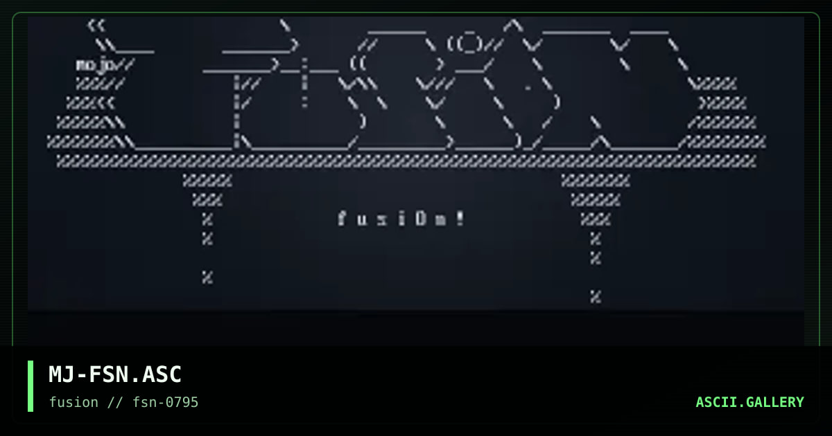 FusioN, by mojo, 1995