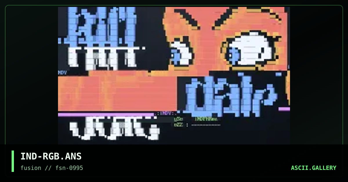 IND-RGB.ANS, by indy, 1995