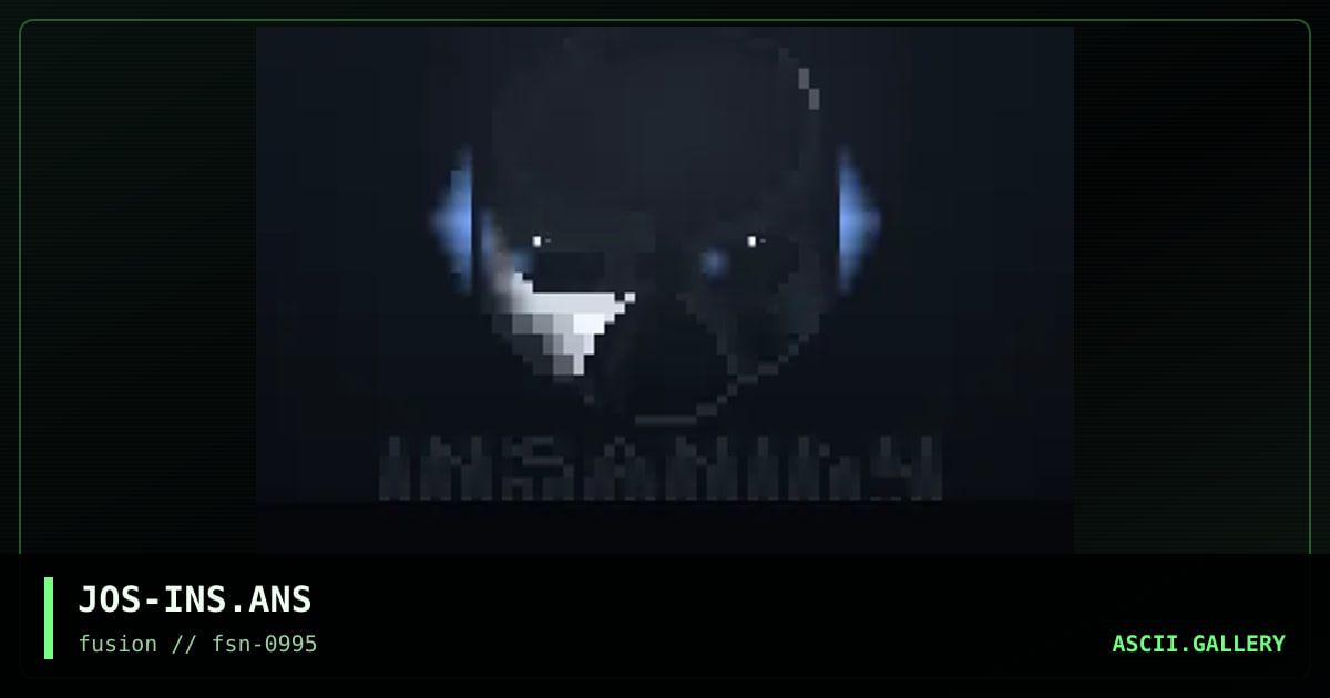 INSANITY LOGIN 1, by juice fusion, 1995