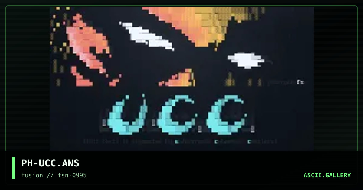 UCC Logoff pic, by pharcyde, 1995
