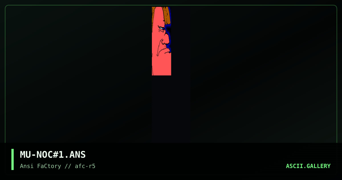 MU-NOC#1.ANS, by mule, 1993