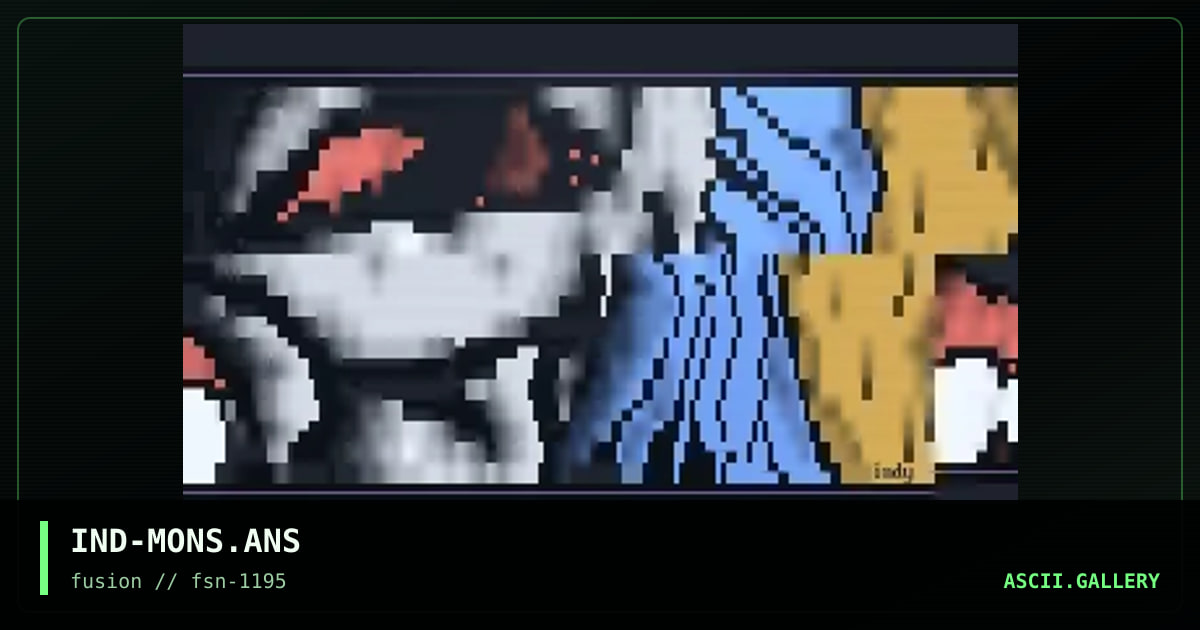IND-MONS.ANS, by indy, 1995