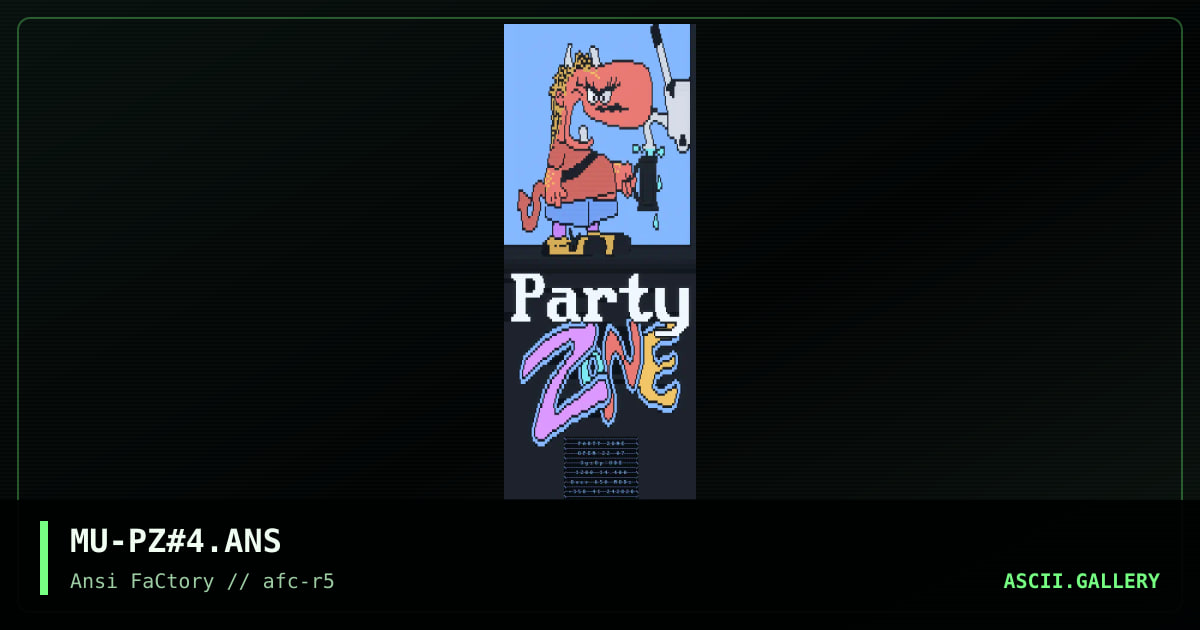 MU-PZ#4.ANS, by mule, 1993