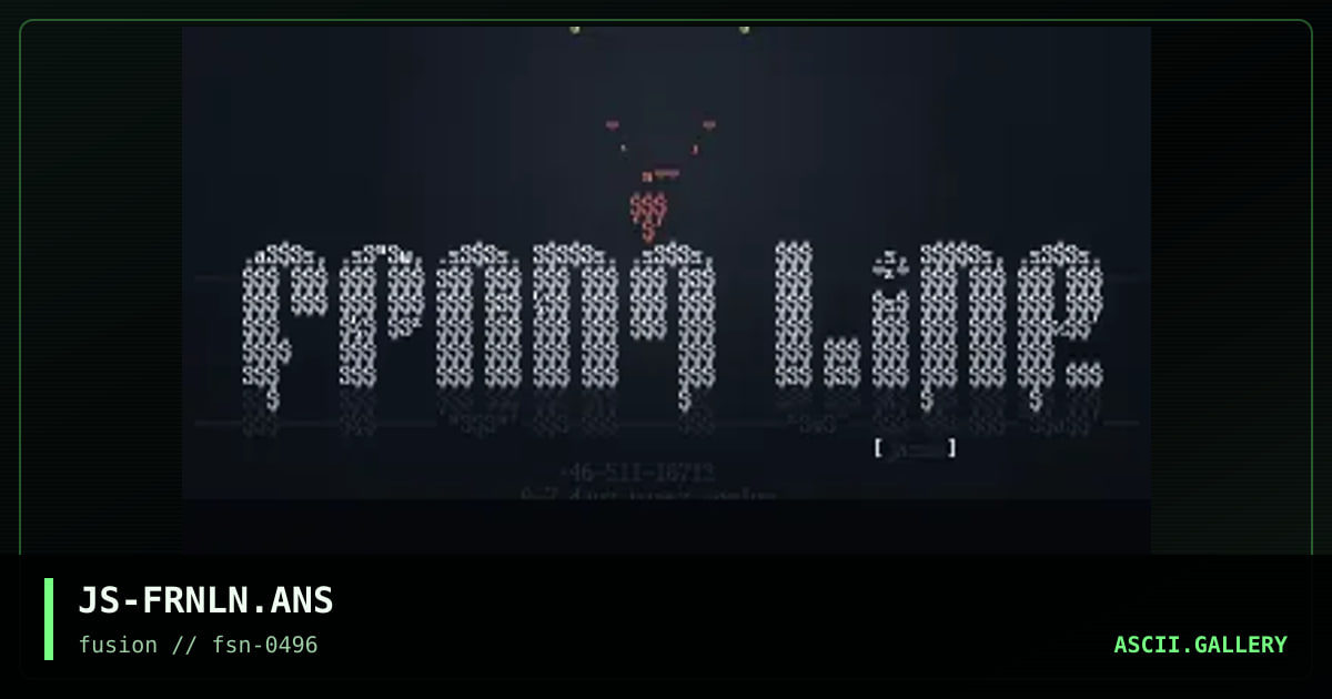 front line logo, by jason, 1996
