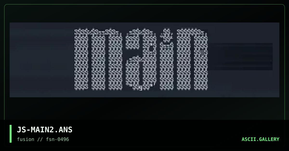 JS-MAIN2.ANS, by jason, 1996
