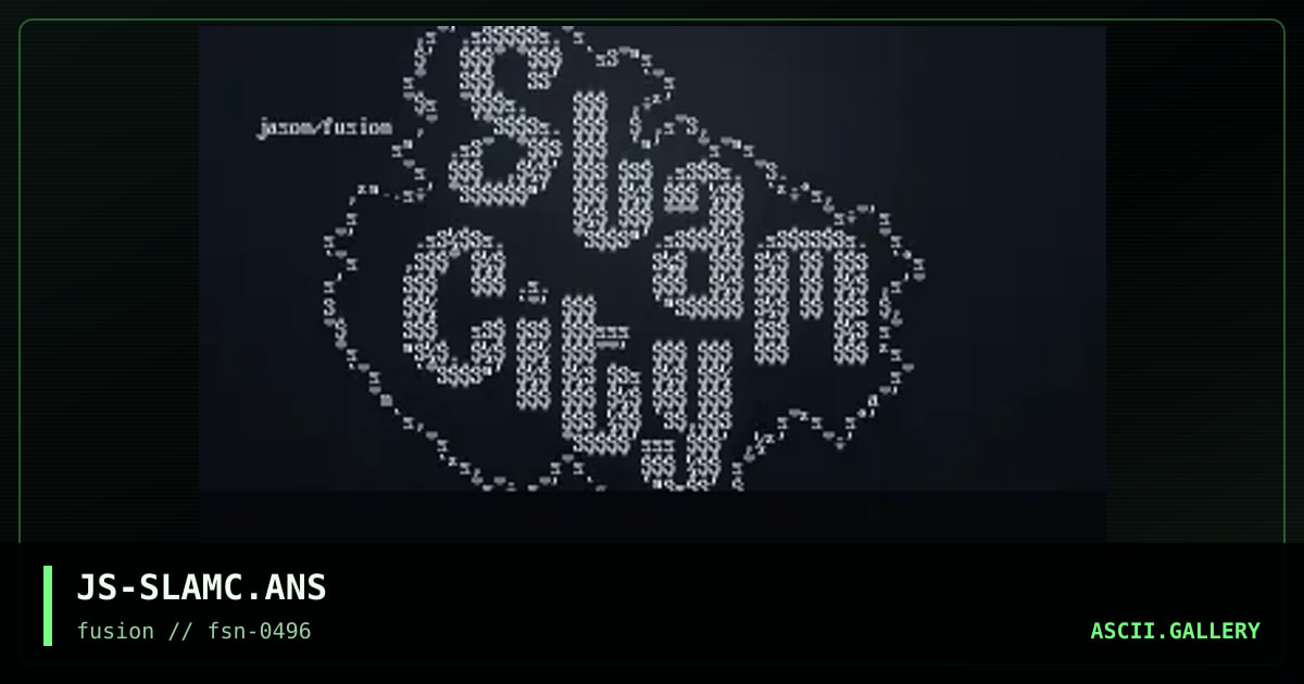 slam city!, by jason, 1996
