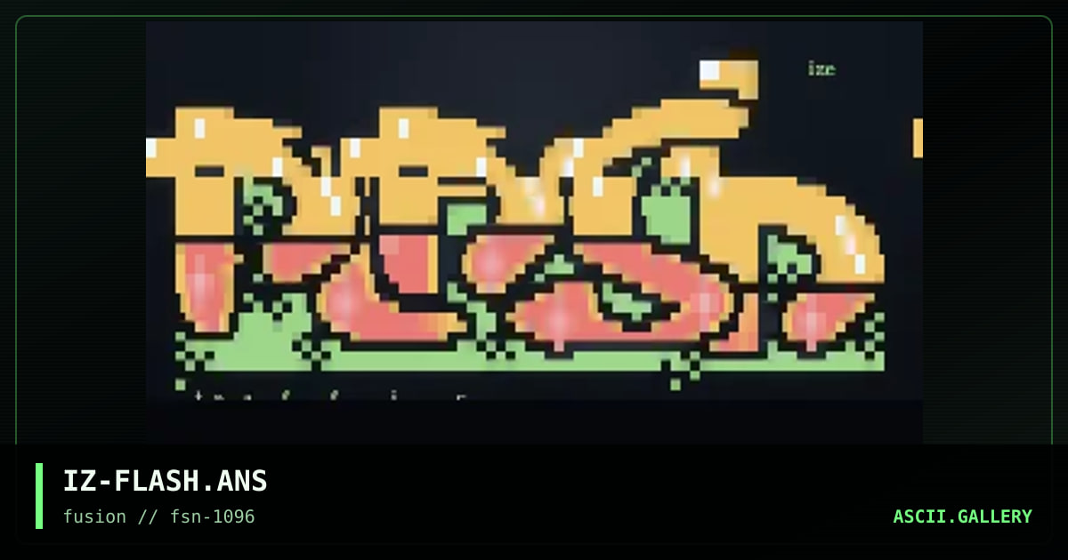 flash, by ize, 1996