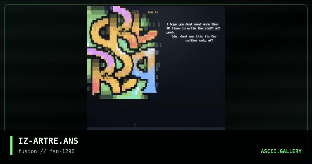 art-request, by ize, 1996