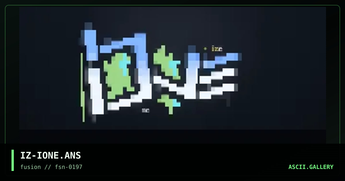 ione, by ize, 1997