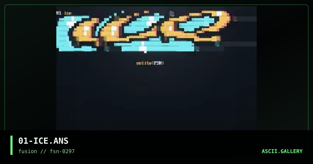 ice, by oolite, 1997