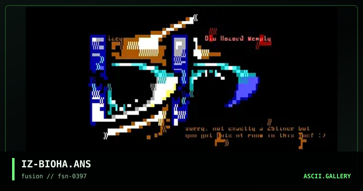bio hazard, by ize, 1997