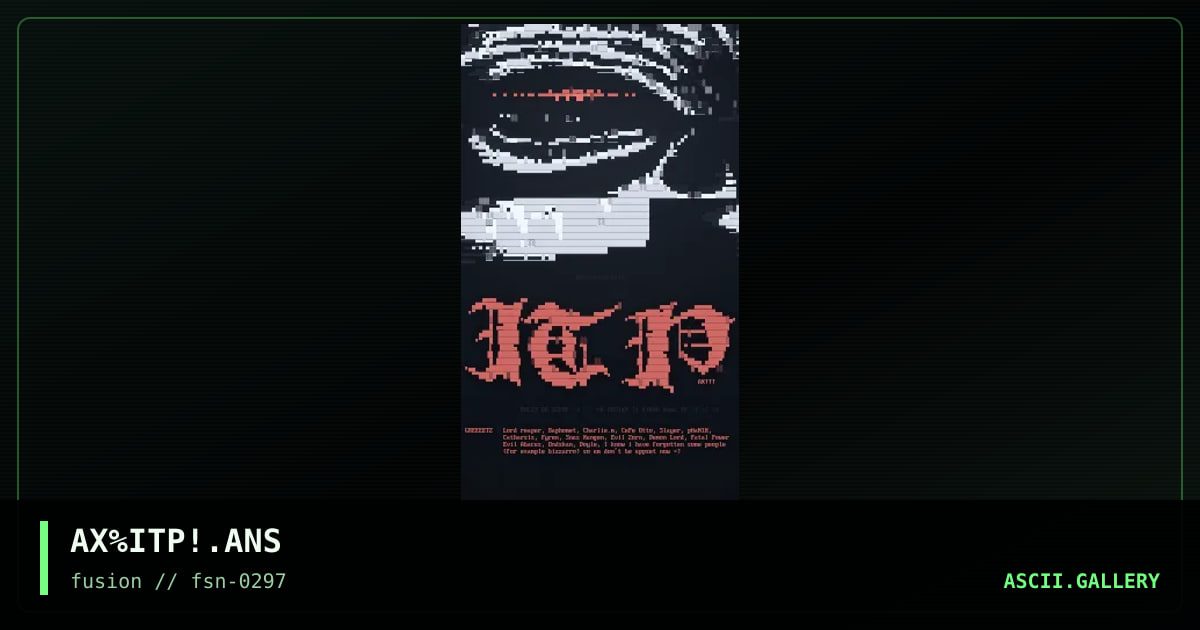 AX%ITP!.ANS, by alla xul, 1997