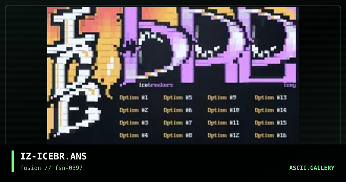 icebreakers main, by ize, 1997