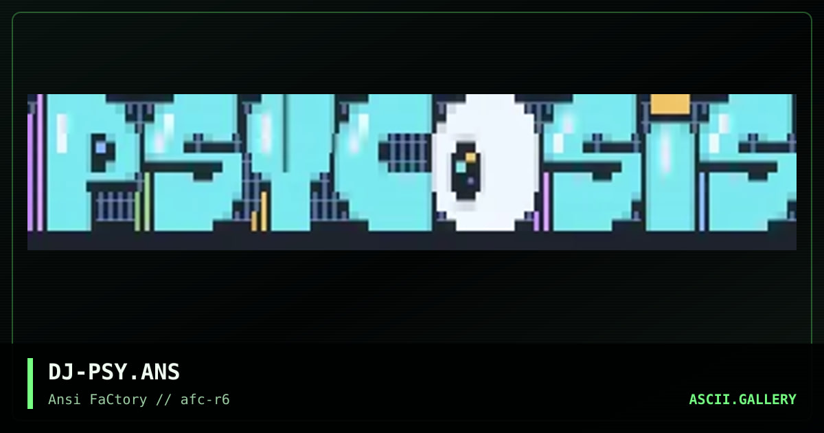 DJ-PSY.ANS, by deetsay, 1993