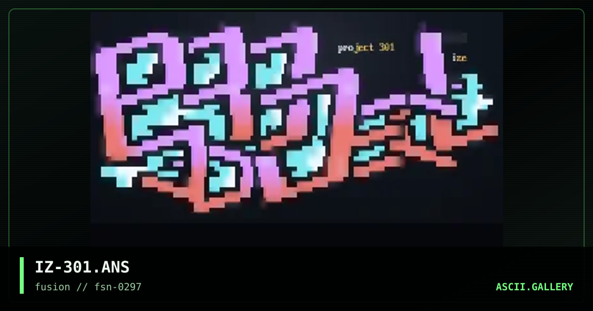 project301, by ize, 1997