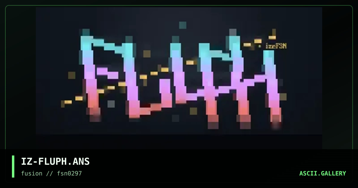 fluph, by ize, 1997