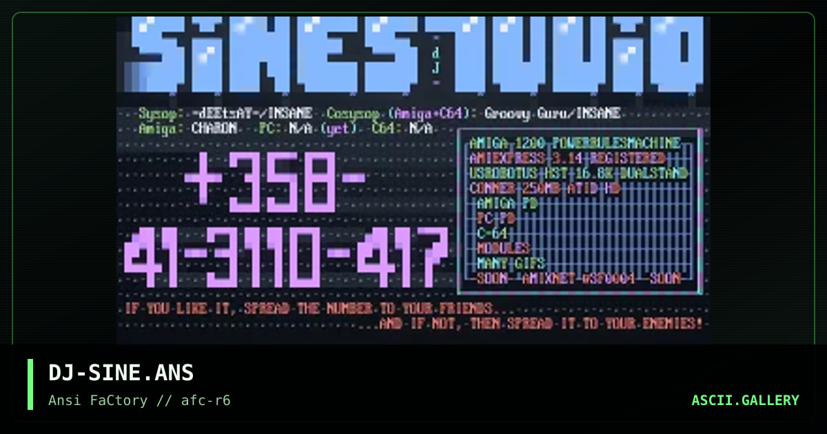 DJ-SINE.ANS, by deetsay, 1993