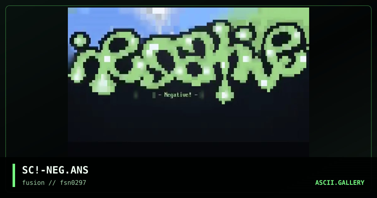 negative, by scoundrel, 1997
