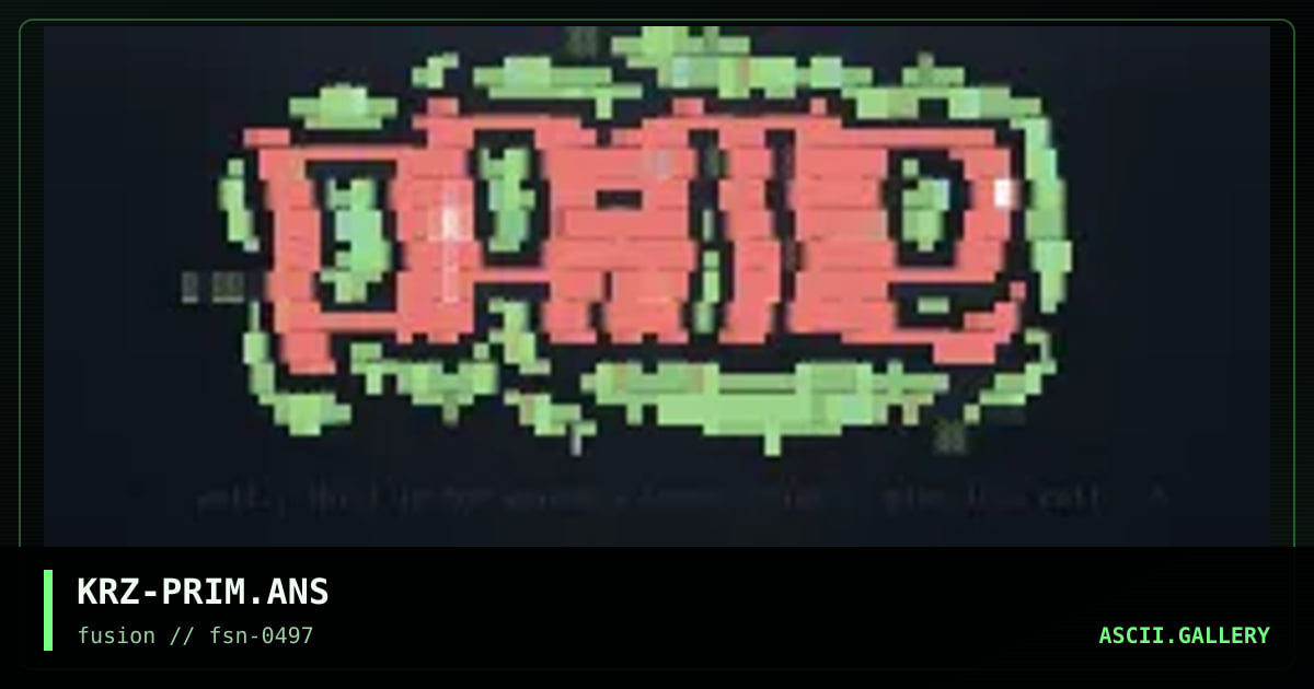 prime!, by krazie, 1997