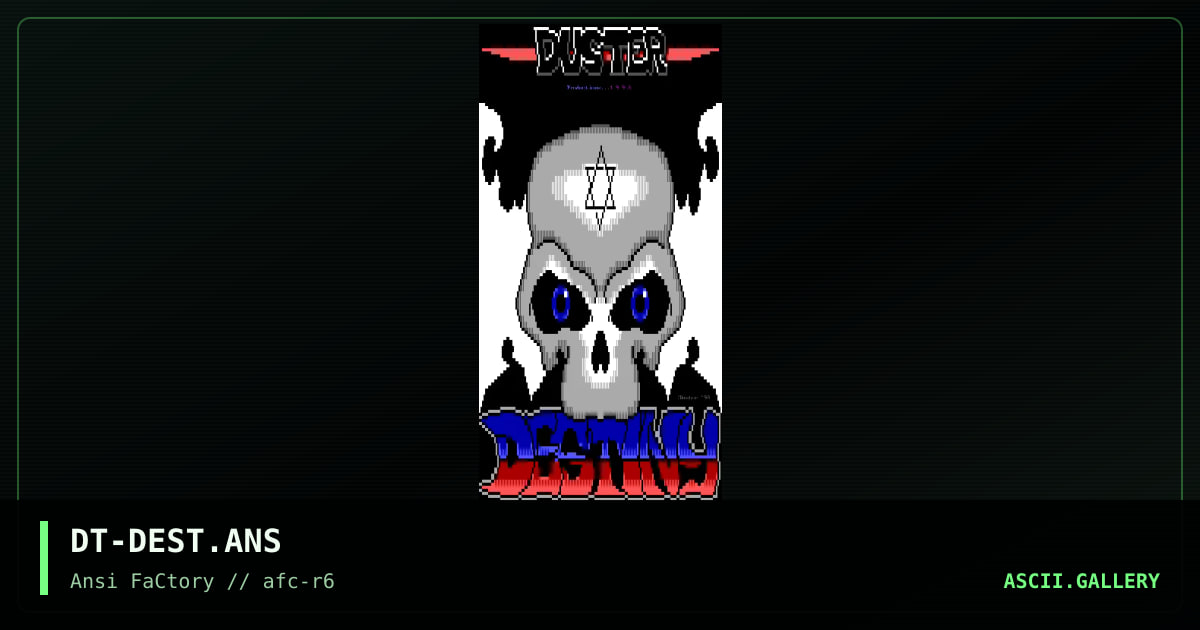 DT-DEST.ANS, by duster, 1993