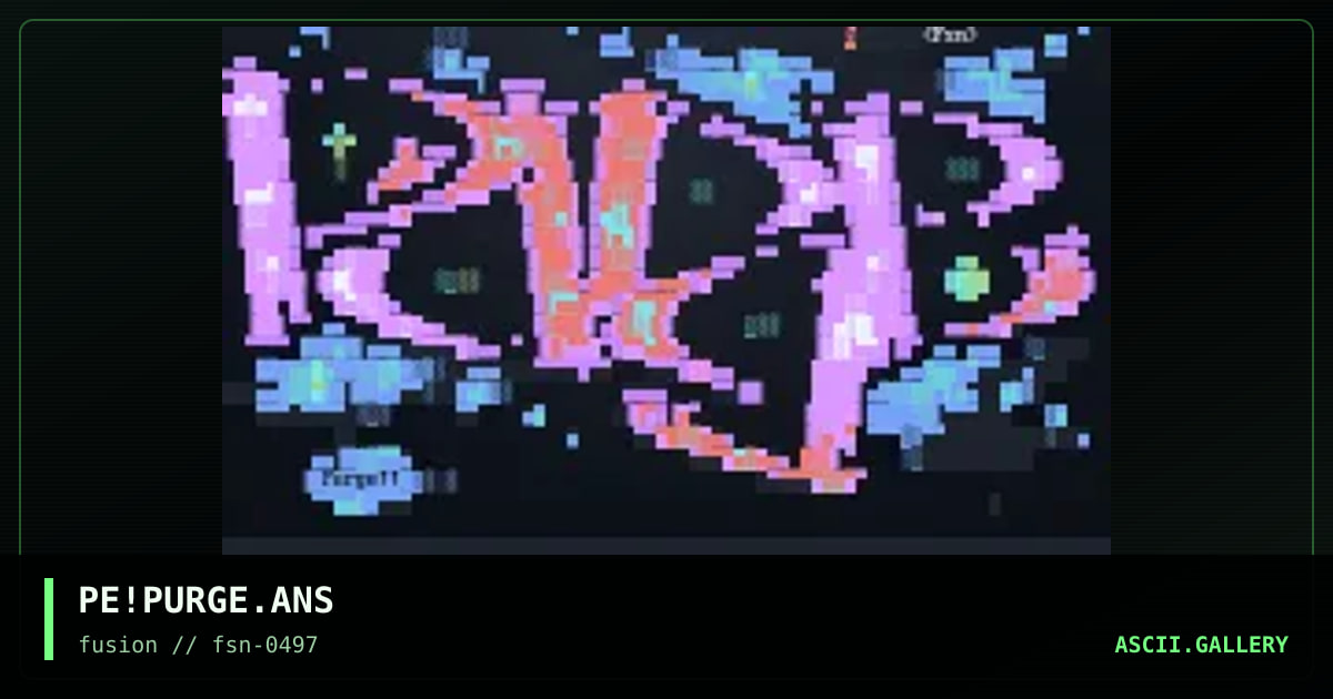 PE!PURGE.ANS, by phonyeye, 1997