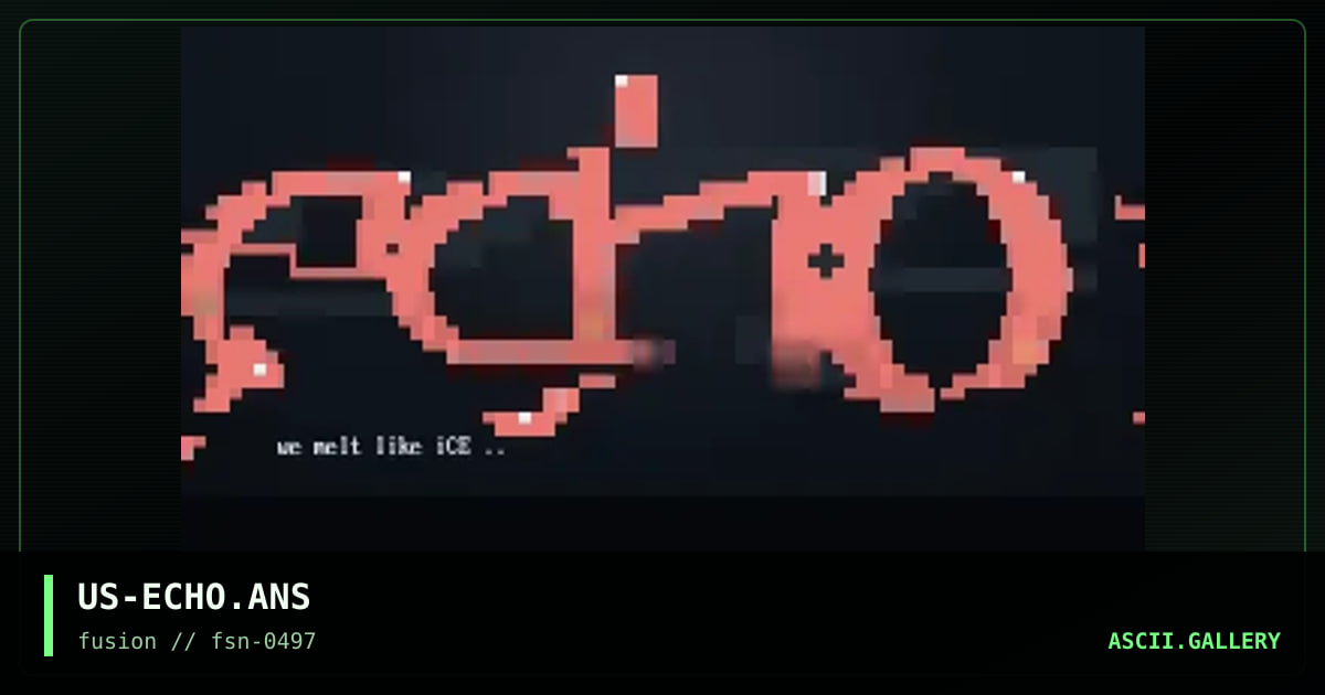 echo, by wat0r, rex, 1997
