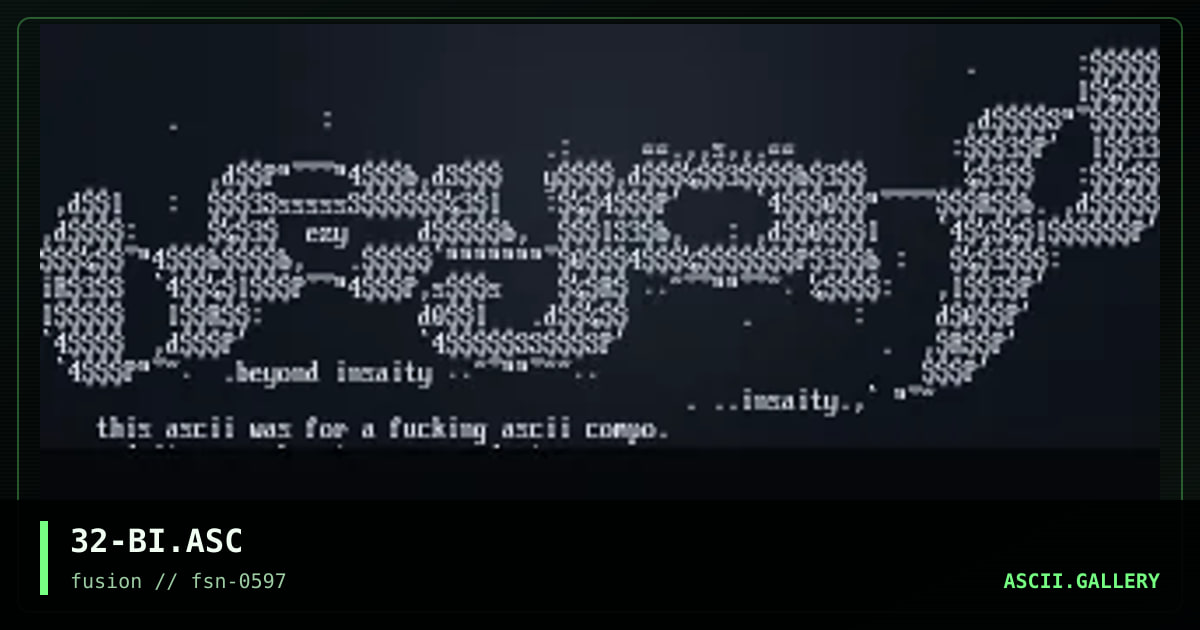 beyond insanity, by ezy, 1997