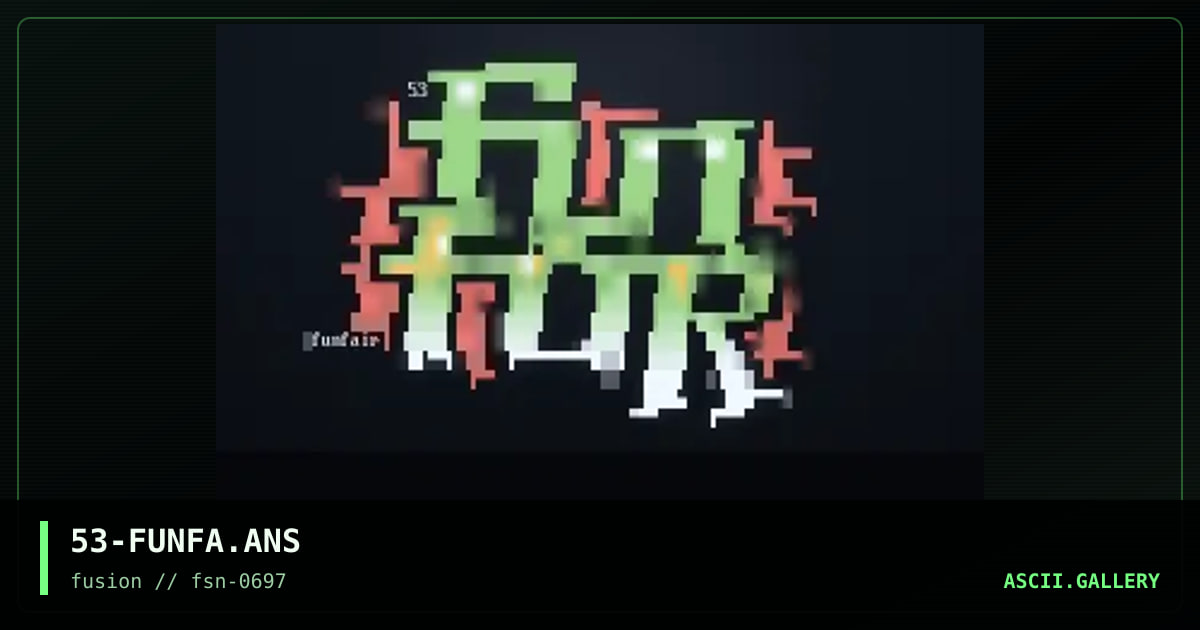 funfair, by senile, 1997