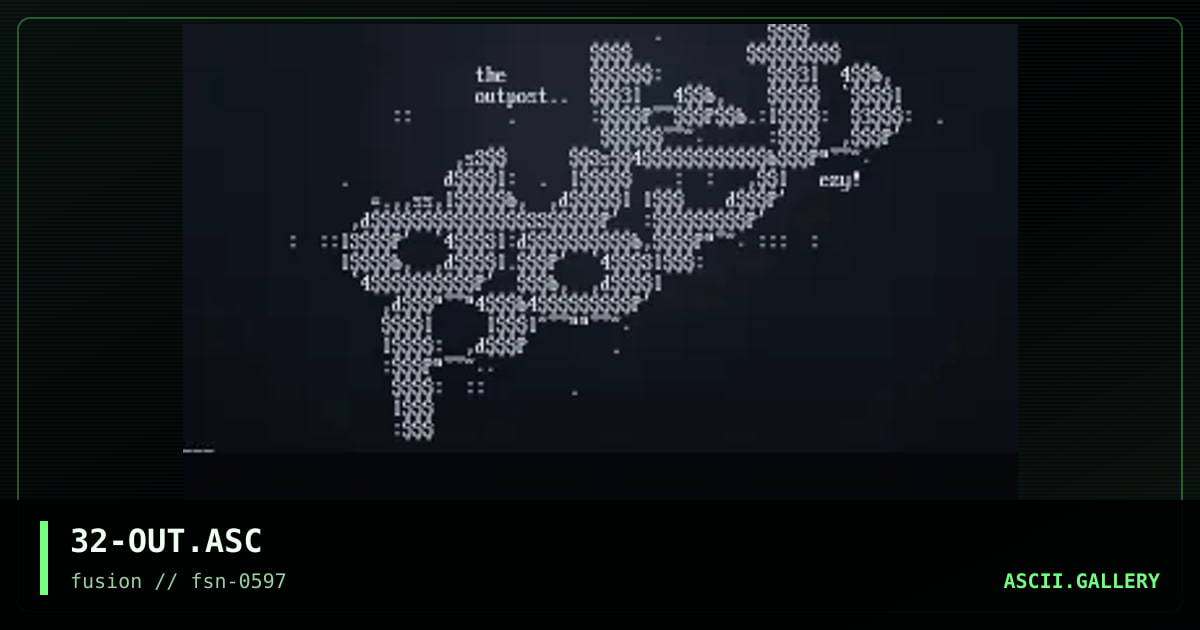 the outpost, by ezy, 1997