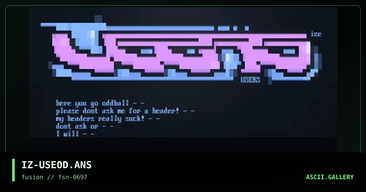 users, by ize, 1997