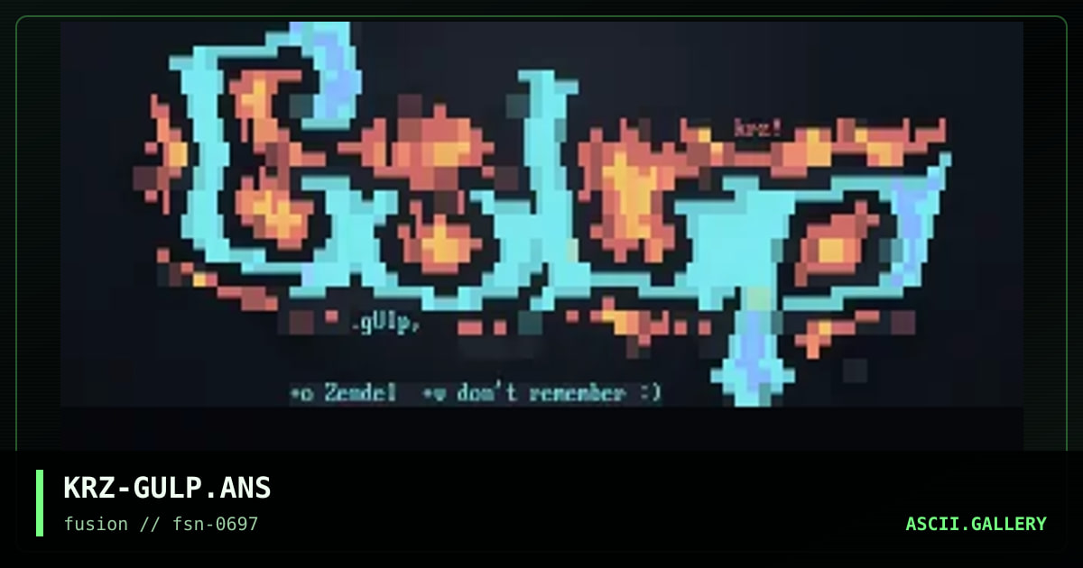gulp, by krazie, 1997