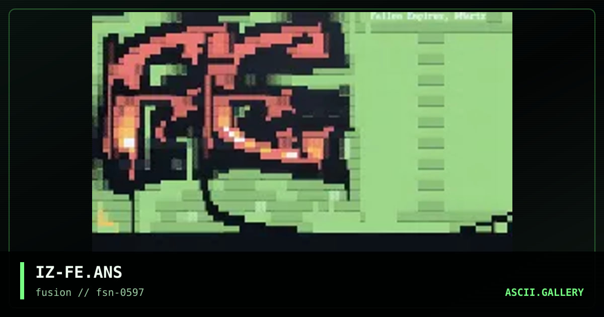 fallen empires, by ize, 1997