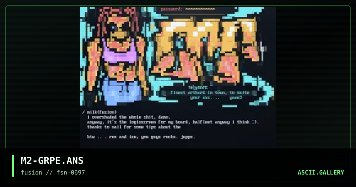 grape login, by milk, 1997