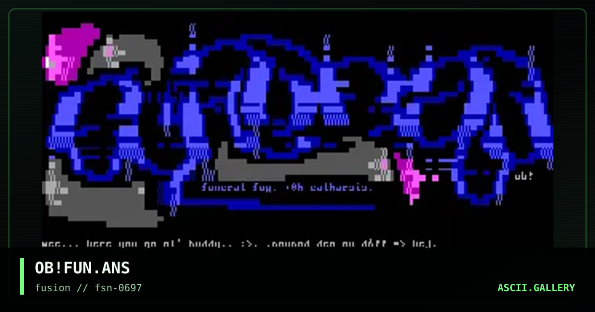 funeral fog, by oddball, 1997