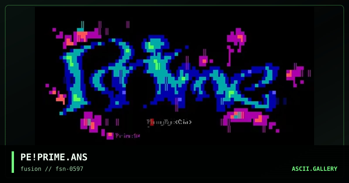 PE!PRIME.ANS, by phonyeye, 1997