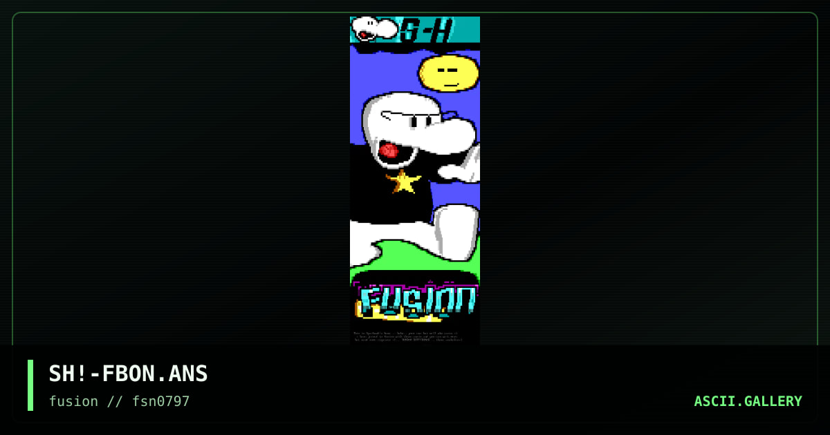 SH!-FBON.ANS, by sparhawk, 1997