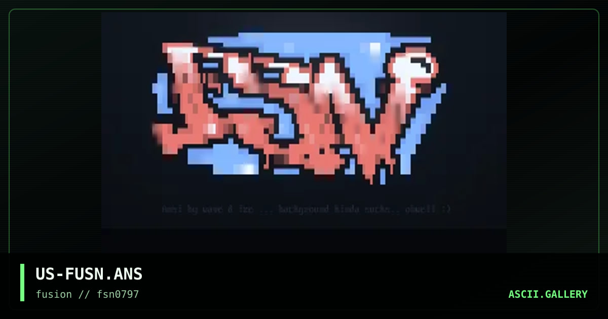 Fusion, by ize, wave, 1997