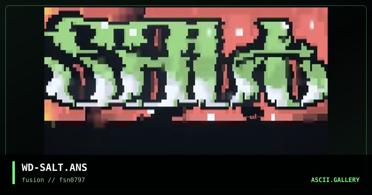 WD-SALT.ANS, by weirdo, 1997