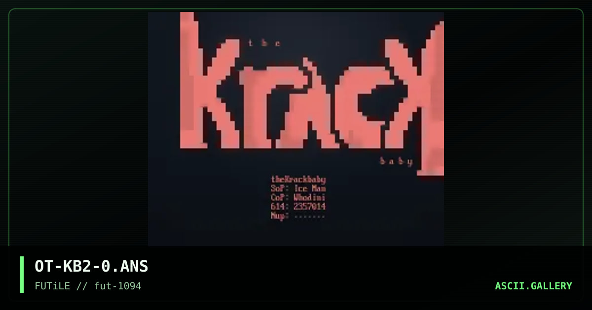 OT-KB2-0.ANS, by omot, 1994