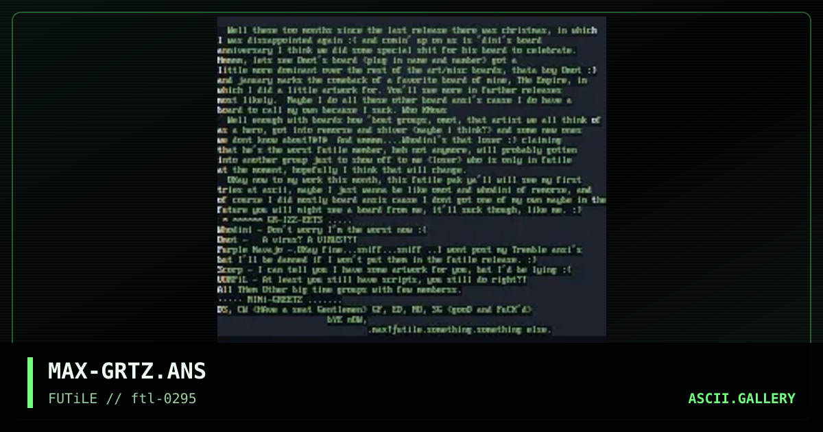 MAX-GRTZ.ANS, by max, 1995