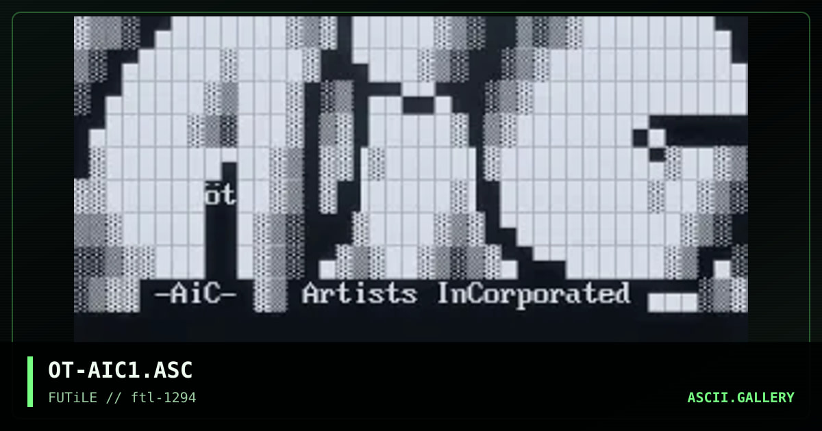 OT-AIC1.ASC, by omot, 1994